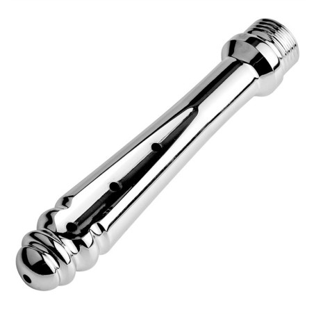 Embout de lavement anal en métal FOZZ M 11 x 2.3cm