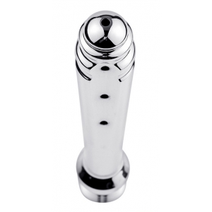 Embout de lavement anal en métal FOZZ M 11 x 2.3cm