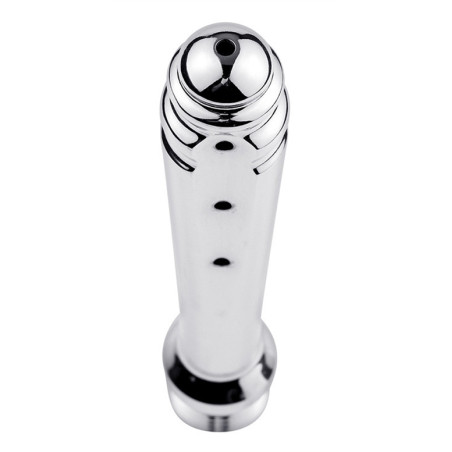 Embout de lavement anal en métal FOZZ M 11 x 2.3cm