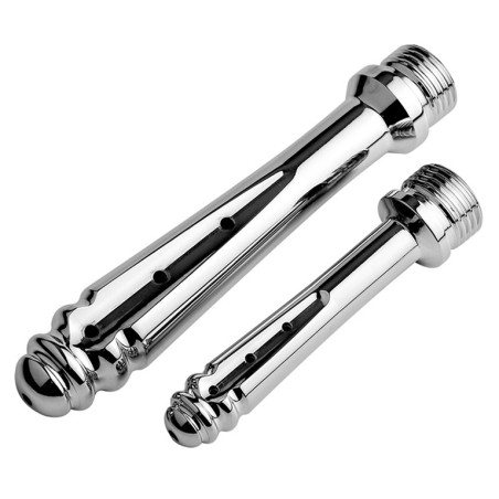 Embout de lavement anal en métal FOZZ M 11 x 2.3cm