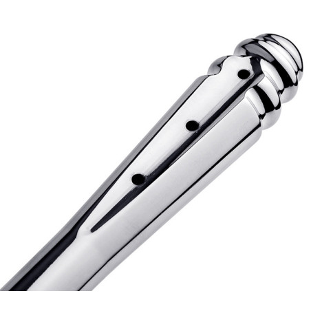 Embout de lavement anal en métal FOZZ M 11 x 2.3cm