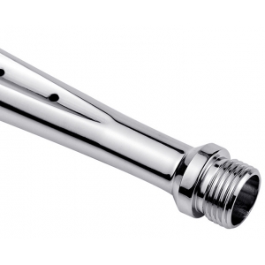 Embout de lavement anal en métal FOZZ M 11 x 2.3cm