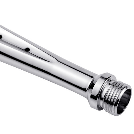 Embout de lavement anal en métal FOZZ M 11 x 2.3cm