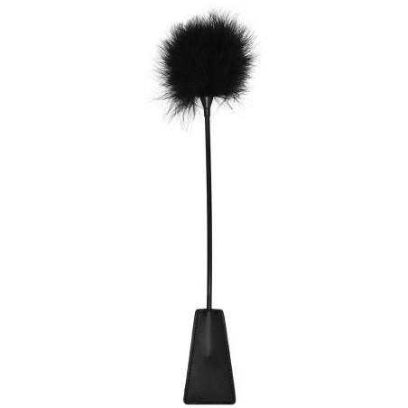 Cravache et Plumeau OUCH 43cm Noir