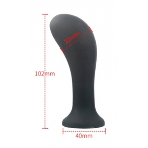 Plug vibrant gonflable CURVE 10 x 3.2cm