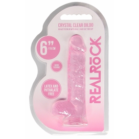 Gode CRYSTAL CLEAR Rose 12 x 3cm 2