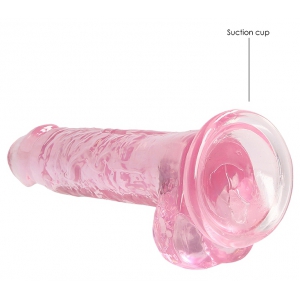 Gode CRYSTAL CLEAR Rose 14 x 3.5cm