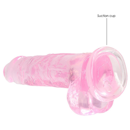 Gode CRYSTAL CLEAR Rose 16 x 4cm