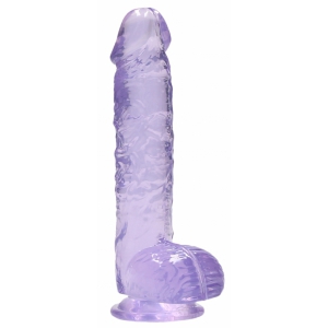 Gode CRYSTAL CLEAR Violet 12 x 3cm