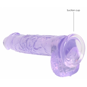 Gode CRYSTAL CLEAR Violet 12 x 3cm