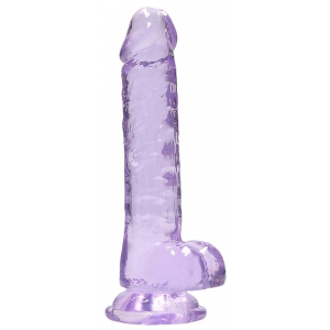 Gode CRYSTAL CLEAR Violet 14 x 3.5cm