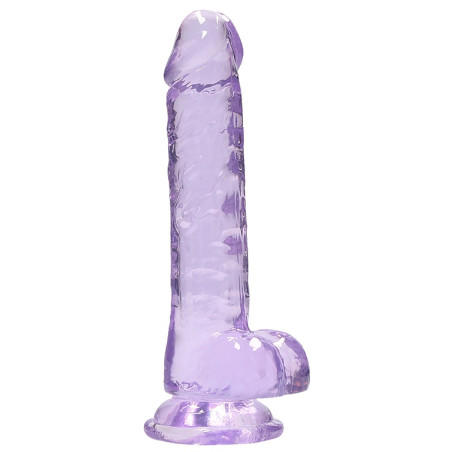 Gode CRYSTAL CLEAR Violet 14 x 3.5cm