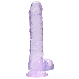 Gode CRYSTAL CLEAR Violet 16 x 4cm