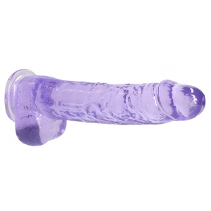 Gode CRYSTAL CLEAR Violet 19 x 4.5cm