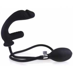 Plug gonflable et vibrant INFLADICK 14 x 3.5cm