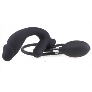 Plug gonflable et vibrant INFLADICK 14 x 3.5cm
