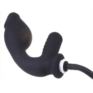 Plug gonflable et vibrant INFLADICK 14 x 3.5cm