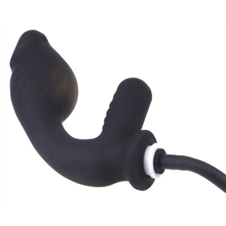 Plug gonflable et vibrant INFLADICK 14 x 3.5cm