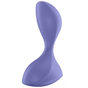 Plug vibrant connecté SWEET SEAL Satisfyer 7 x 3.5cm Lilas