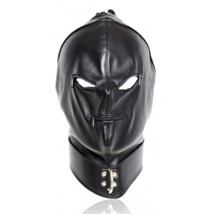 Cagoule avec Zip STRICT HOOD Noire