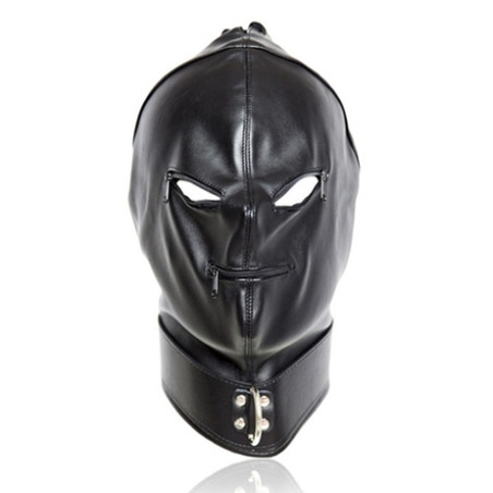 Cagoule avec Zip STRICT HOOD Noire