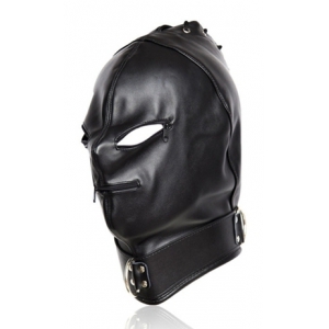 Cagoule avec Zip STRICT HOOD Noire