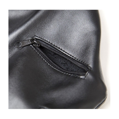Cagoule avec Zip STRICT HOOD Noire