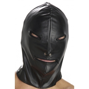 Cagoule avec Zip STRICT HOOD Noire