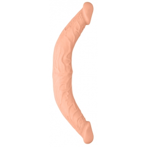Double Gode REALROCK 36 x 4.4cm Flesh