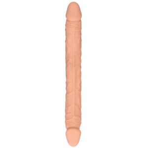 Double Gode REALROCK 36 x 4.4cm Flesh