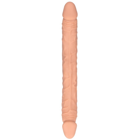 Double Gode REALROCK 36 x 4.4cm Flesh