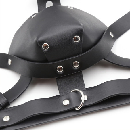 Muselière SM HARNESS HEAD Noire