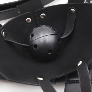 Muselière SM HARNESS HEAD Noire