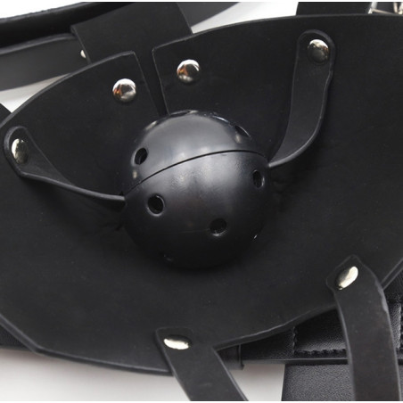 Muselière SM HARNESS HEAD Noire