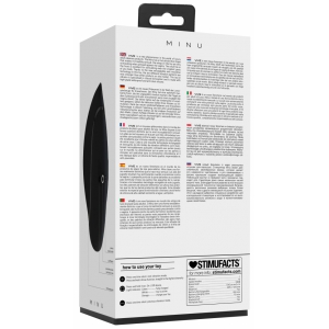 Stimulateur de clitoris MINU 10 x 5cm Noir