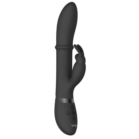 Vibro Rabbit HALO 24.5 x 3.5cm Noir