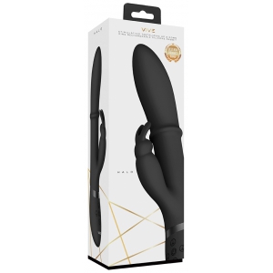 Vibro Rabbit HALO 24.5 x 3.5cm Noir