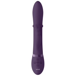 Vibro Rabbit HALO 24.5 x 3.5cm Violet