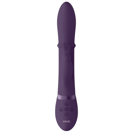 Vibro Rabbit HALO 24.5 x 3.5cm Violet