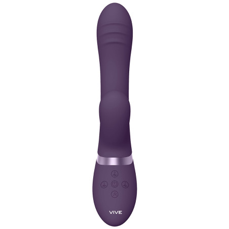 Vibro Rabbit TANI 22 x 3.5cm Violet
