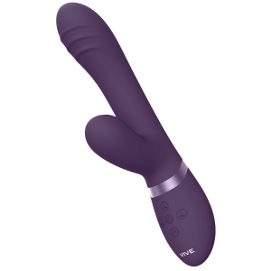 Vibro Rabbit TANI 22 x 3.5cm Violet