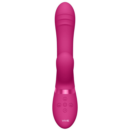 Vibro Rabbit TANI 22 x 3.5cm Rose