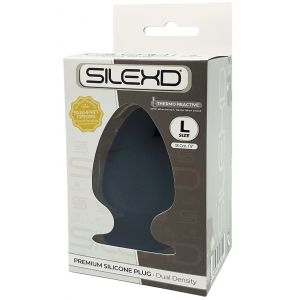 Plug SILEXD Modèle 1 - L - 12 x 7.2cm Noir