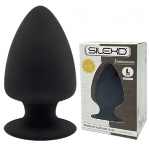 Plug SILEXD Modèle 1 - L - 12 x 7.2cm Noir
