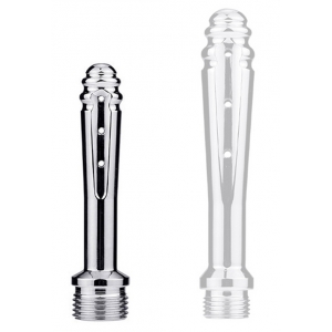 Embout de lavement anal en métal FOZZ S 7 x 1.5cm