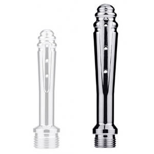 Embout de lavement anal en métal FOZZ M 11 x 2.3cm