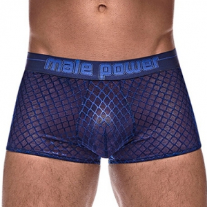 Boxer DIAMOND MESH Bleu