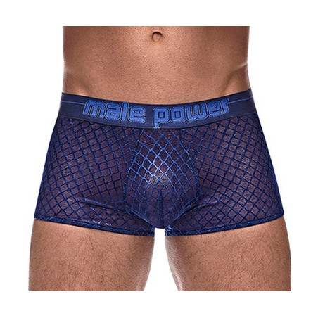 Boxer DIAMOND MESH Bleu