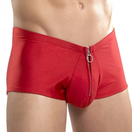 Boxer ZIPPER Rouge 2