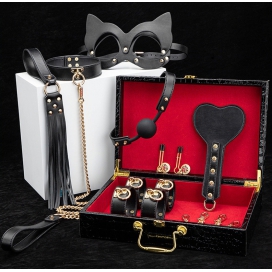 Coffret SM Bondage 8 Pièces Noir